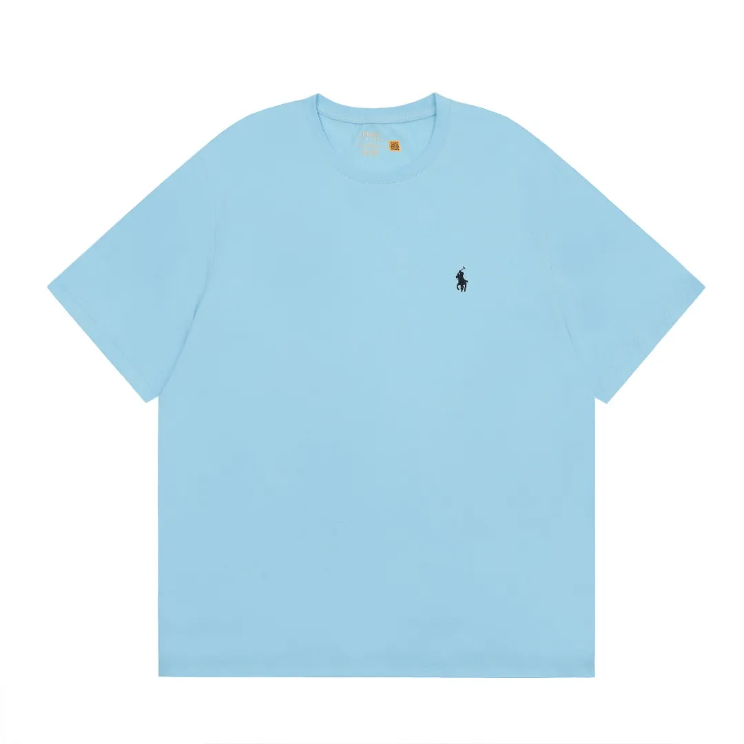 🅿️116 "Top quality" Style number: DS003# (not off the shelves all year round) [Ralph Lauren classic pony embroidered round neck basic short sleeves] ✅Ralph Lauren Ralph Lauren classic basic versatile round neck short sleeves ✅Main supplier platform live broadcast Wholesale entities Replenish when out of stock Not off the shelves ✅ZP quality 1:1 version Scan the code to enter the GF website Z cabinet quality ✅26 pieces of 180g hydrophilic toner 100% cotton fabric, comfortable and soft, strong breathability, high-end, cost-effective, good quality needless to say ✅Restore the original version, the maximum size can be worn up to 210 pounds, loose, comfortable and stress-free ✅Work wear, life wear, suitable for various occasions, must-have recommendation for couples Size: Powder white dark gray blue label light gray white label